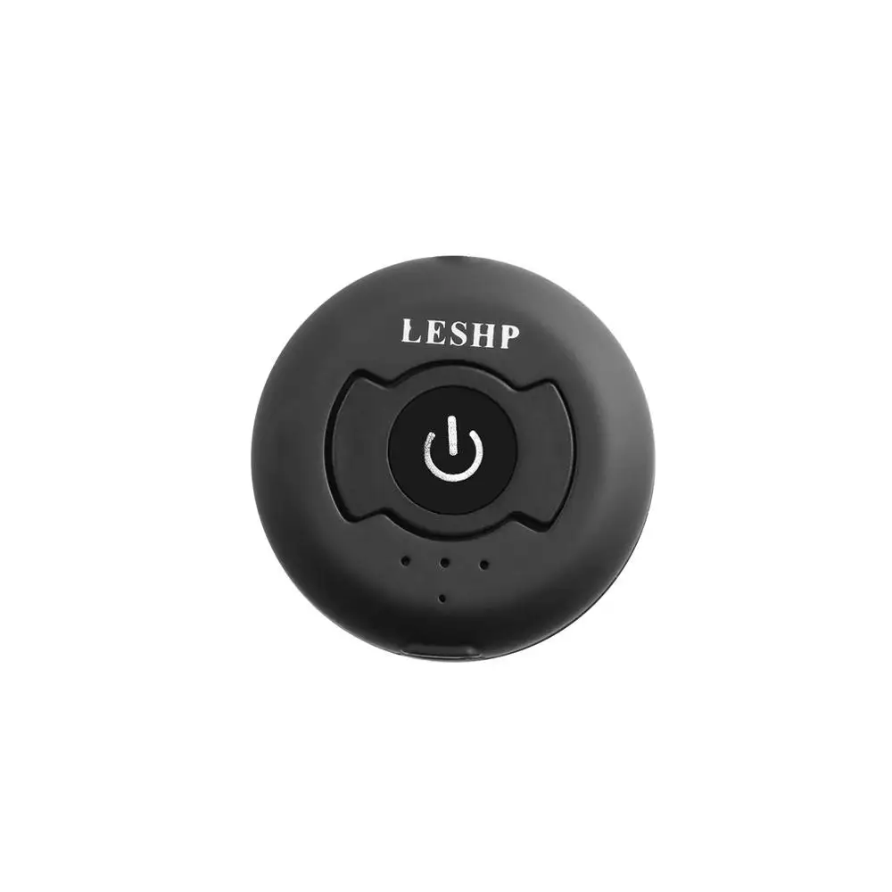 LESHP Круглый Мини беспроводной Hands Free аудио автомобильный-Стайлинг стерео выход музыкальный потоковый передатчик адаптер 1 до 2