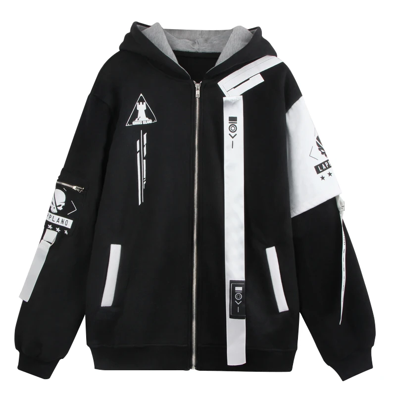 Game Arknights Rhodes Island Zipper Hoodie Guard Lappland Cosplay