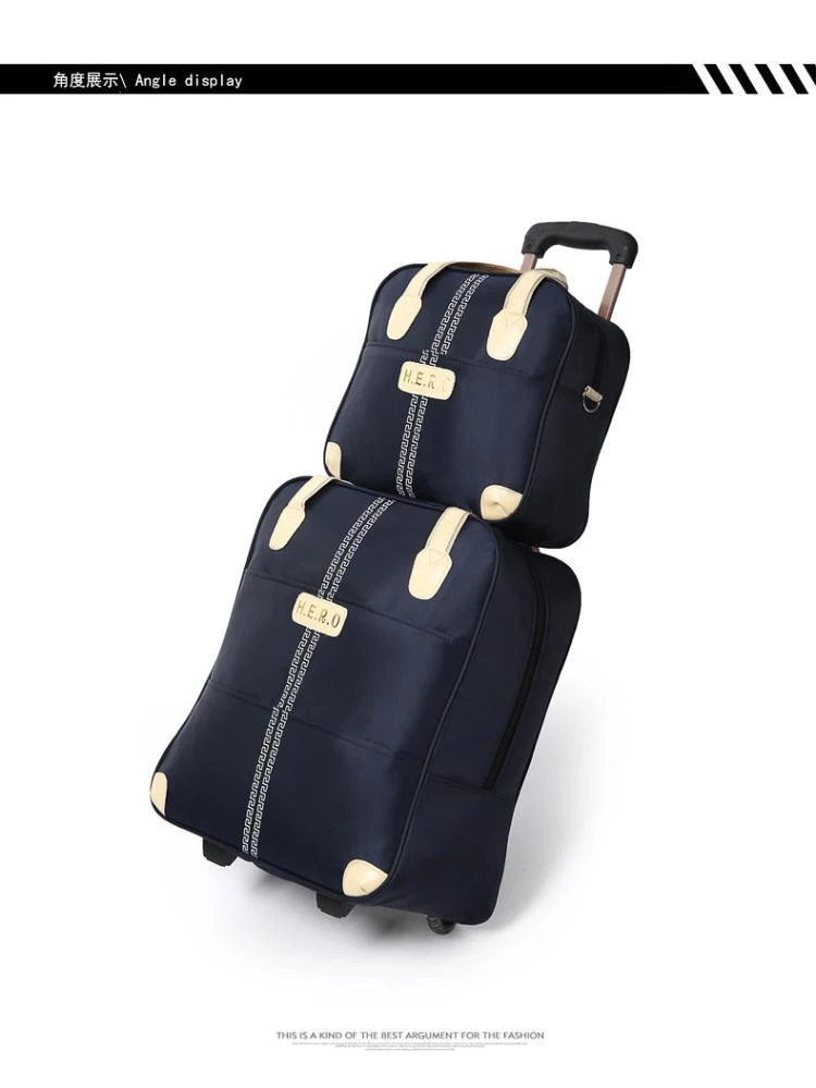 Лидер продаж, Модный комплект дорожных чемоданов, брендовый Спиннер, чемодан, оригинальная женская сумка для посадки, сумка ручной клади, тележка ZL132
