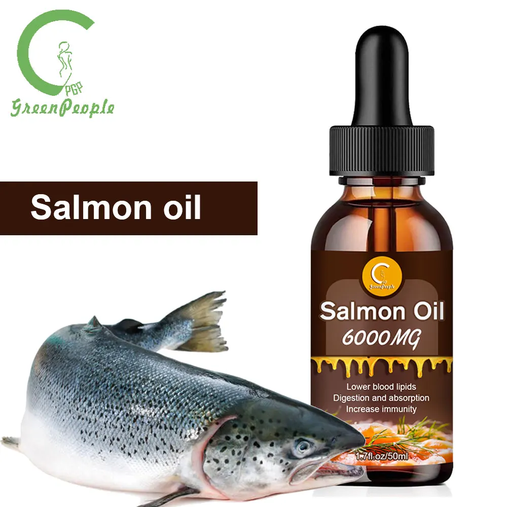 GPGP Greenpeople Salmon Oil Supplement Healthy Heart Strengthen immunity Lower Blood Lipids &ampEyesight&ampHealthy&ampSkin Care | Красота и