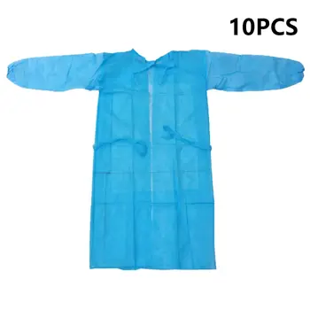 

Disposable Dust-proof Work Clothes Breathable Non-woven Fabric Isolation Clothes Protective Clothing