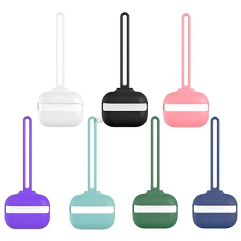 

Silicone Case Protective Cover Shell Anti-lost Lanyard Protector for Airpods Pro