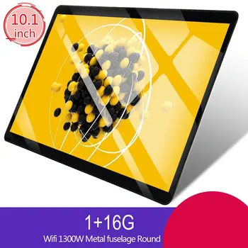 

10.1 Inch Tablet Computer Ips Screen Wireless WiFi memory 1+16GB GPS Android system Gps Android Tablet US Plug black