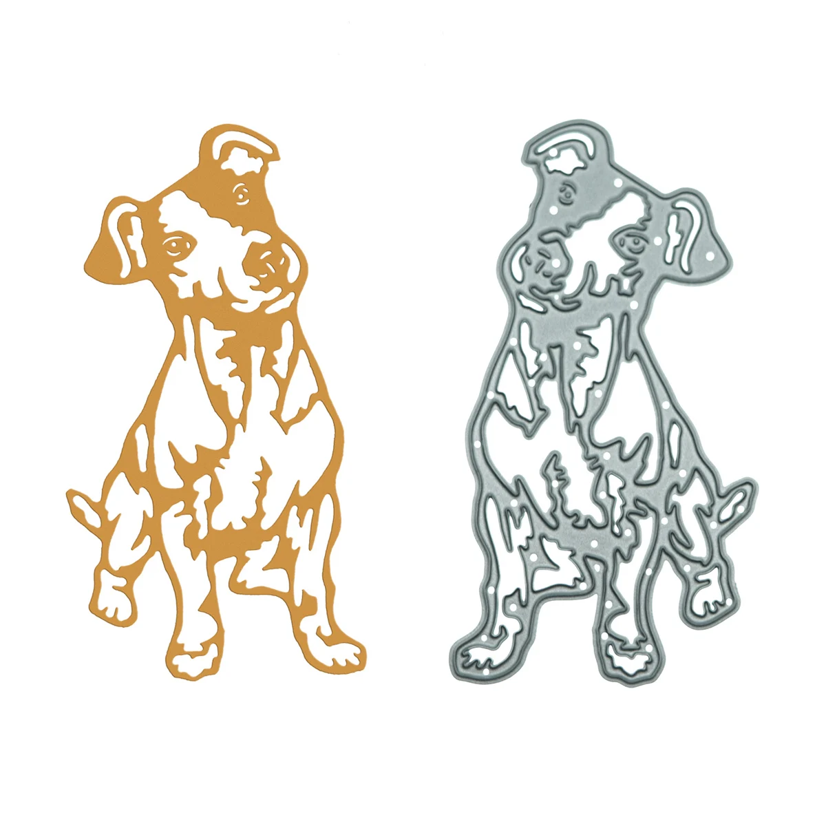 Sitting Dog Stencil