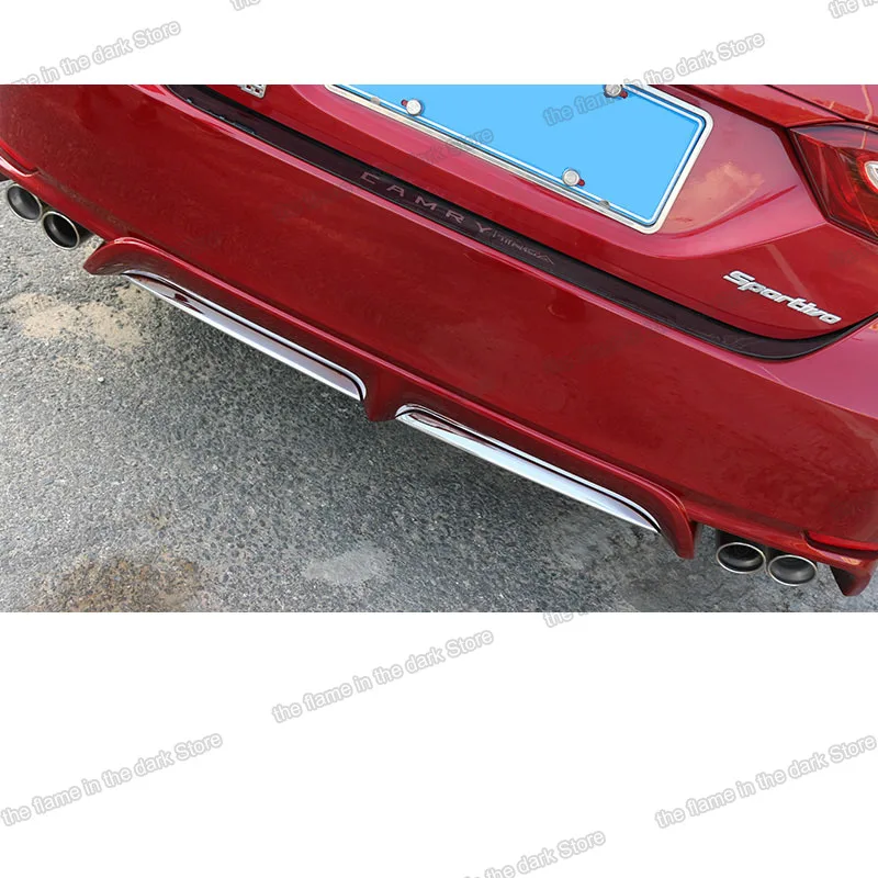 Блестящая серебряная зеркальная поверхность Автомобильный задний бампер