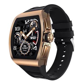 

M1 Smart Watch Men Women 24 Hours Heart Rate Monitor IP68 Waterproof Smartwatch For Android IOS Phone Smartwatch Alloy Case