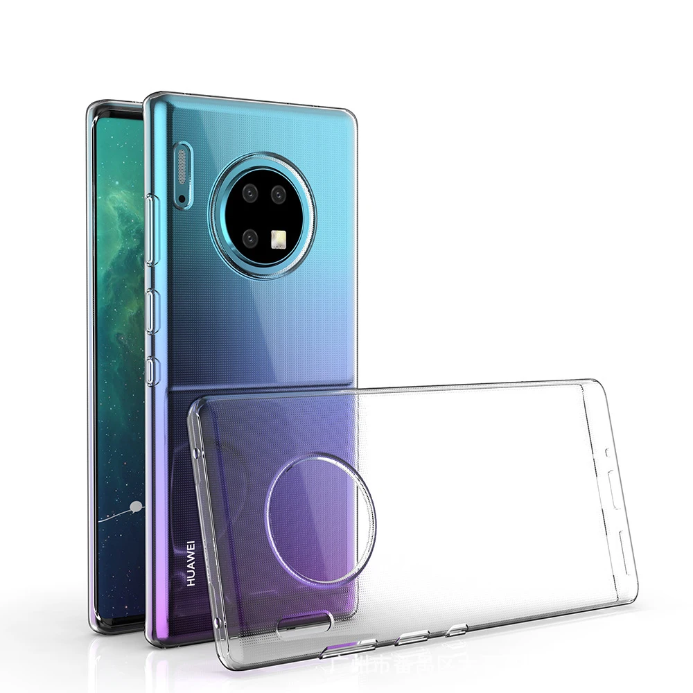 Прозрачный чехол для huawei P20 P30 Lite Pro Мягкий Ультра тонкий силикон Mate 10 20 30 Coque| |