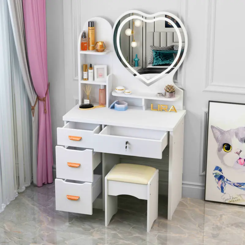 『Cheap!!!』- Dressing Table Bedroom Mini Small Apartment Modern Simple
Dressing Table Economical Special Dressing Cabinet Makeup