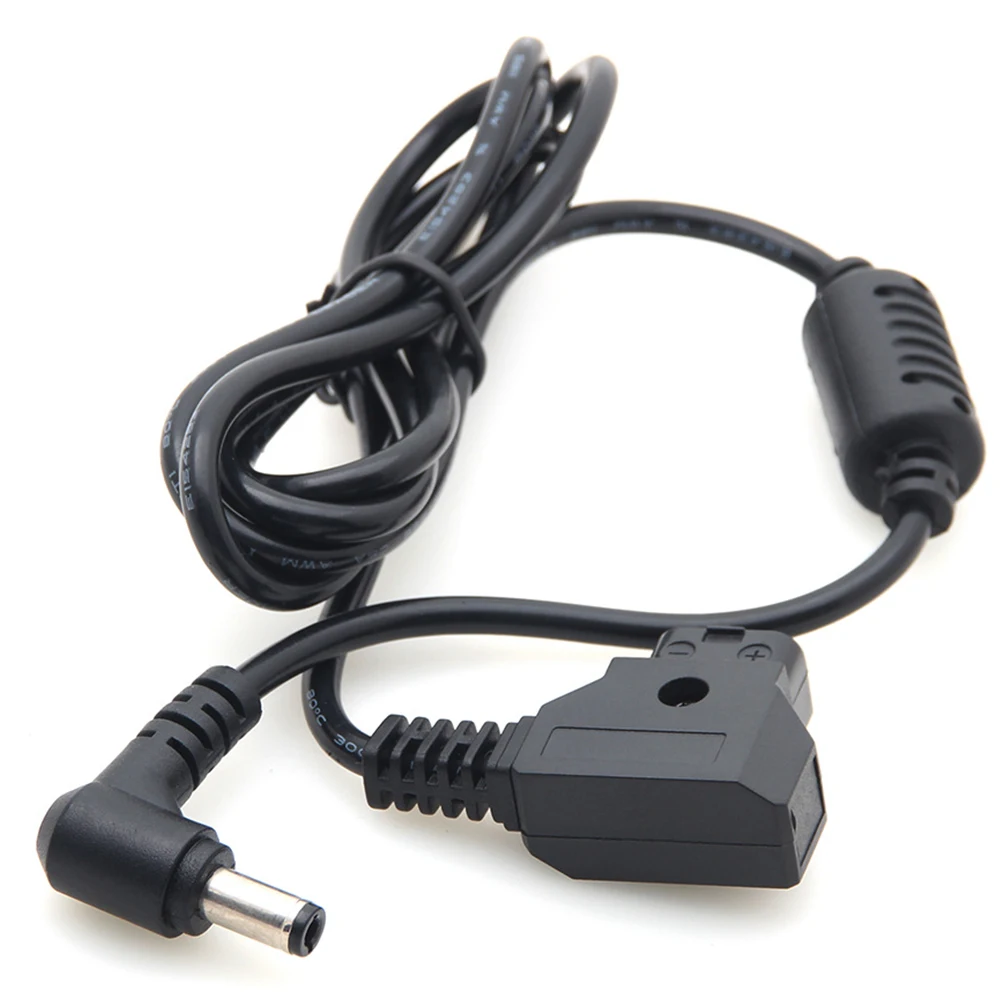 

Coiled V-Mount Replacement BMCC For DSLR Camera Monitor Power Cable Stable D-Tap Male To Right Angle Connector DC 5.5x2.5mm