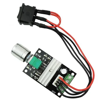

New 6V 12V 24V 28V 3A 80W DC Motor Speed Controller (PWM) Speed Adjustable Reversible Switch 1203BB dc motor driver reversing