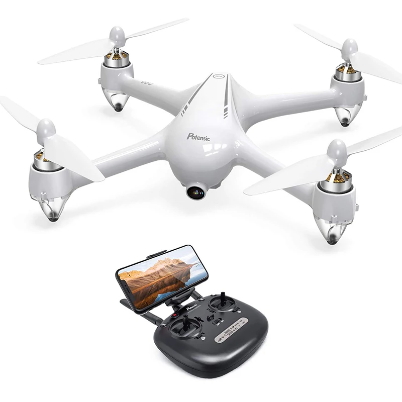 

Potensic professional D80 GPS drone with camera 1080P hd 25 mph High Speed 5.0GHz Wi-Fi RC Helicopters One Key Return