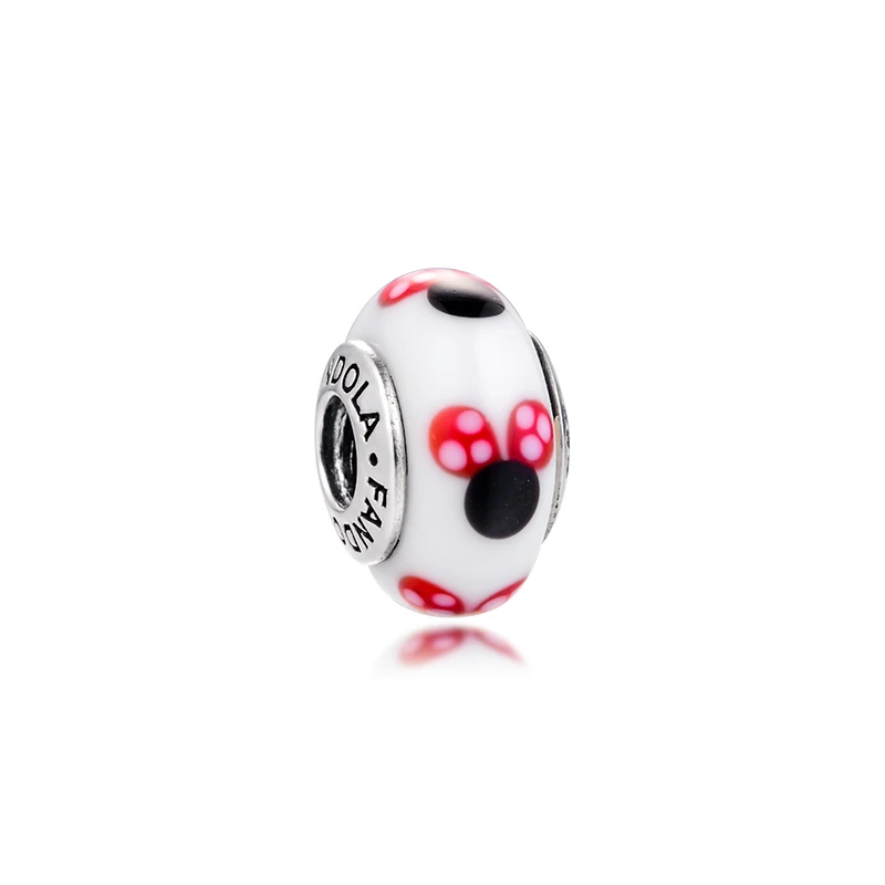 

BEADS for Jewelry Making BraceletS Mouse Murano Glass cHarMs 100% 925 OrigiNal Sterling Silver Jewerly Free Shipping