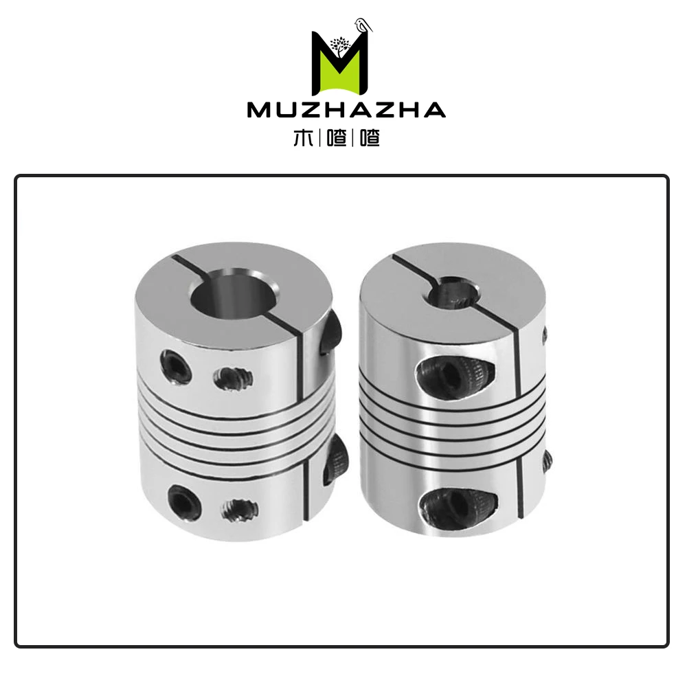 1 шт. детали для 3D принтера гибкая муфта шаговый серводвигатель D20 L25 5x8x25 мм T8