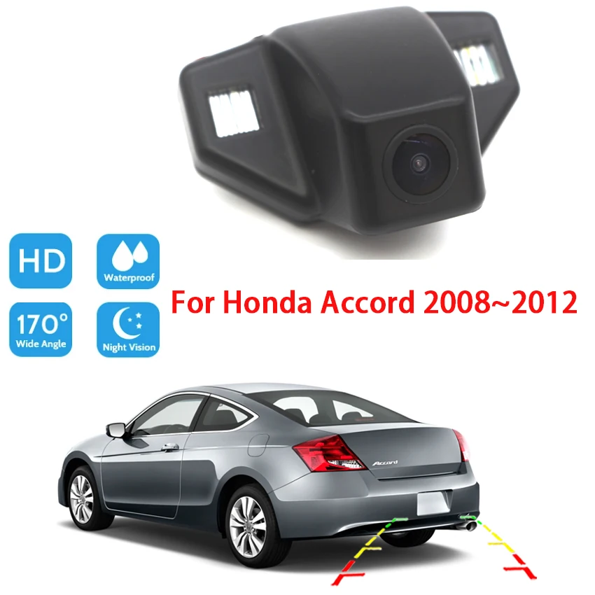 Парковки автомобиля задним ходом Камера для Honda Accord 2008 2009 2010 2011 2012 Full HD CCD Ночное