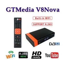 Best stable satellite finder Gtmedia V8 NOVA TV receiver H.265 DVB-S support 1 year europe cccam cline 2 Spain tv decoder