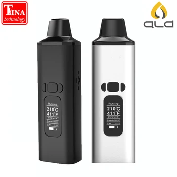 

ALD AMAZE dry herb vaporizer kit smoke herbal electronic cigarette vaporizer portable vape pen with 0.96 inch big Oled display