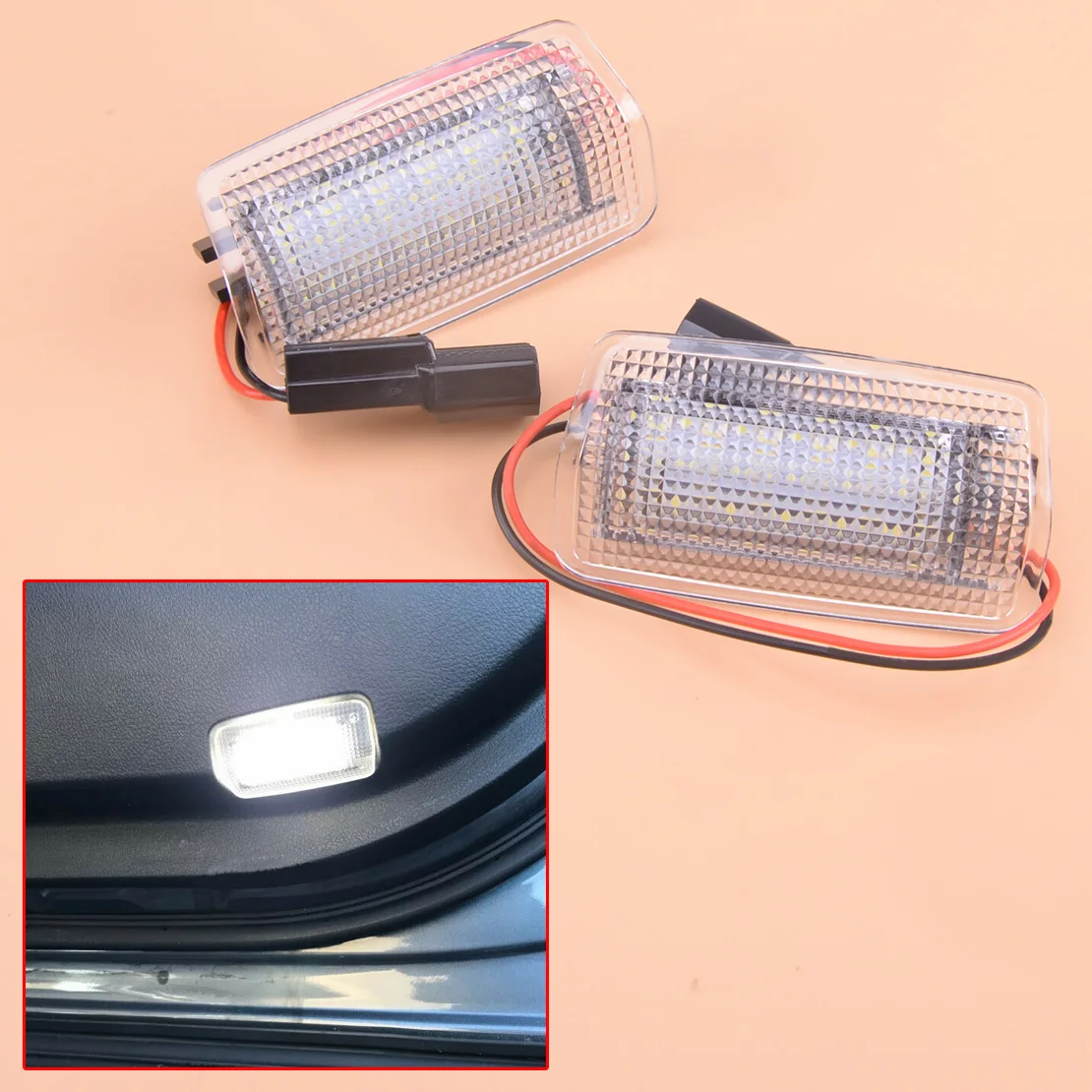 CITALL 81230 48020 47010 2 шт. подножник Ступенчатая дверь светильник подходит для Toyota Camry
