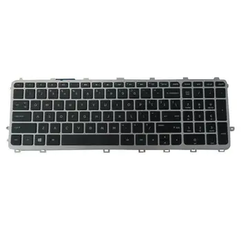 

JIANGLUN Notebook Keyboard for HP Envy 15-J w/ Silver Frame