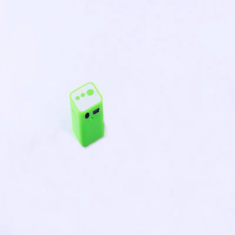 mp3-плеер без экрана карты мультфильм стерео небольшой квадратный милый студенческий mp3-плеер - Цвет: 3