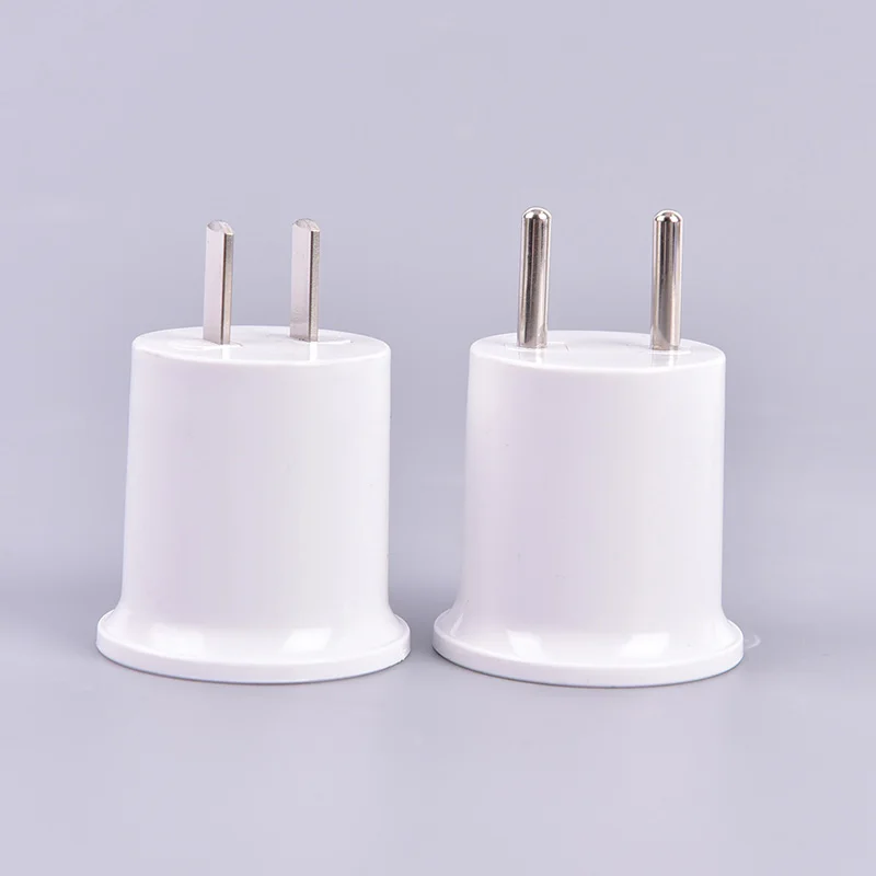 E27 Lamp Base To EU/US Plug Socket Lamp Holder Converter Adapter Light Bulb Lamp