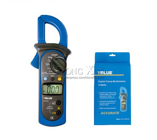 

NEW Digital clamp multimeters VCM-202 used in refrigeration
