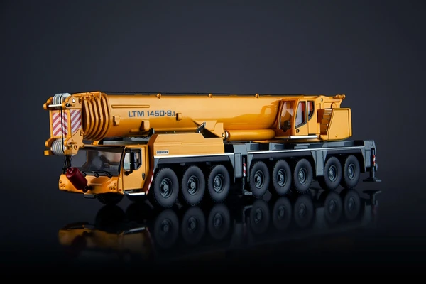 Collectible Toy Gift IMC 1:87 Scale Lieb herr LTM 1450-8.1 Mobile Crane  Engineering Machinery Diecast Toy Model For Decoration