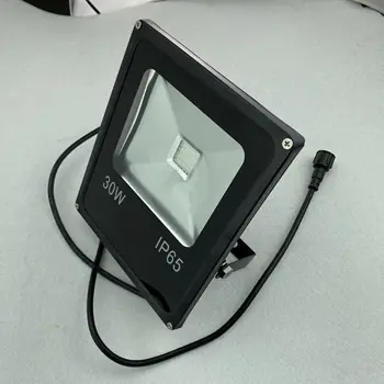 

DC36V input 30W high power led WS2811 controlled RGB flood light;addressable;IP65;size:23cm*18cm*5cm;xConnect pigtail