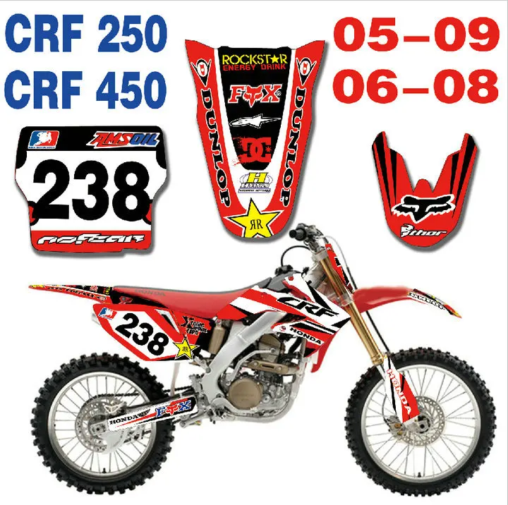TZ-59CRF250-12-红白238款