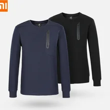 Xiaomi Uleemark модный мужской спортивный свитер с вырезом лодочкой приятная на ощупь ткань светоотражающая полоска дизайн весна осень пальто