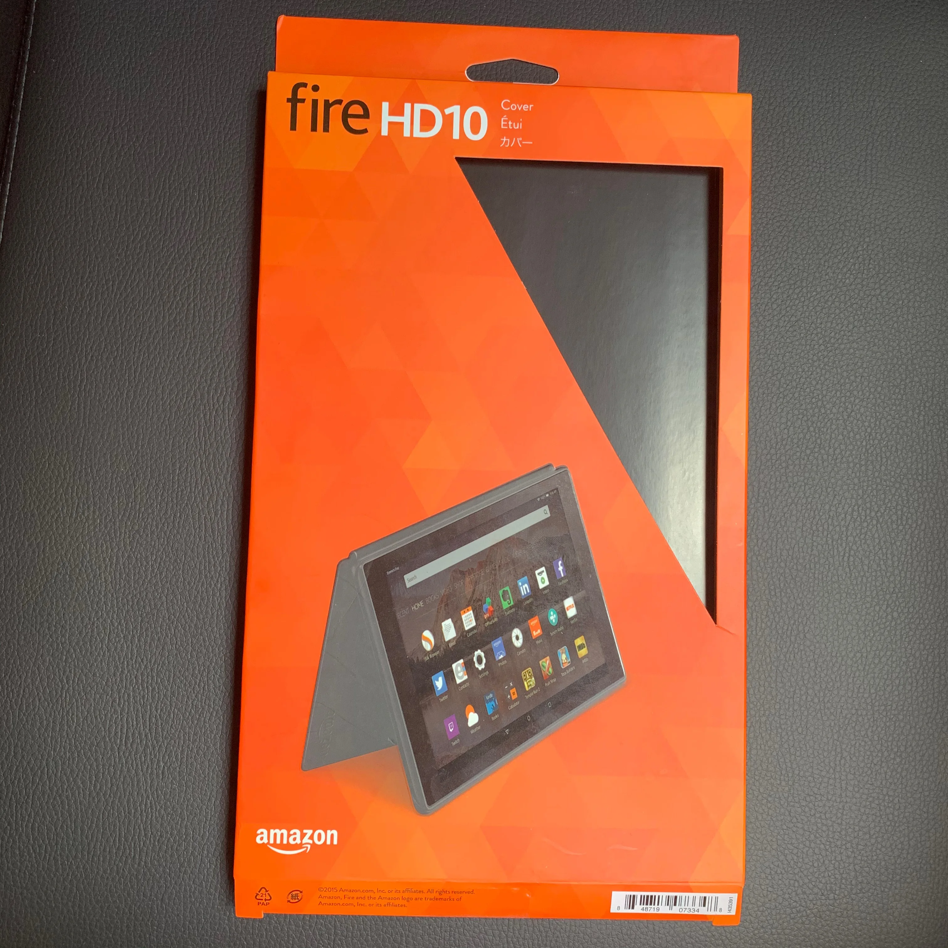 Новый чехол для Kindle fire hd 10 1 дюймов встроенный оригинальный кожаный электронной