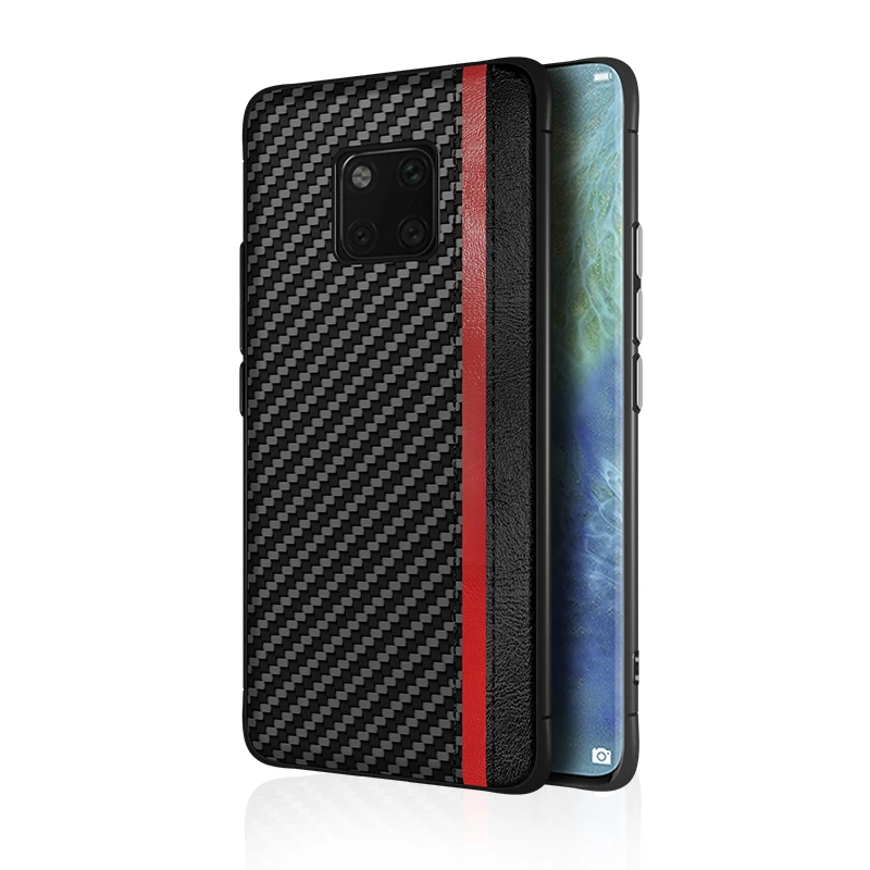 Чехол ETIMGA для huawei Mate20 Pro, кожаный чехол из искусственной кожи, мягкий чехол для P30 Pro, чехол, модная Противоударная деловая сумка, чехол