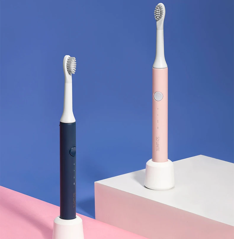 Xiaomi Products To So White Sonic электрическая зубная щетка для мужчин и женщин, для взрослых, домашняя зарядка, полностью автоматическая, водонепроницаемая, для пар