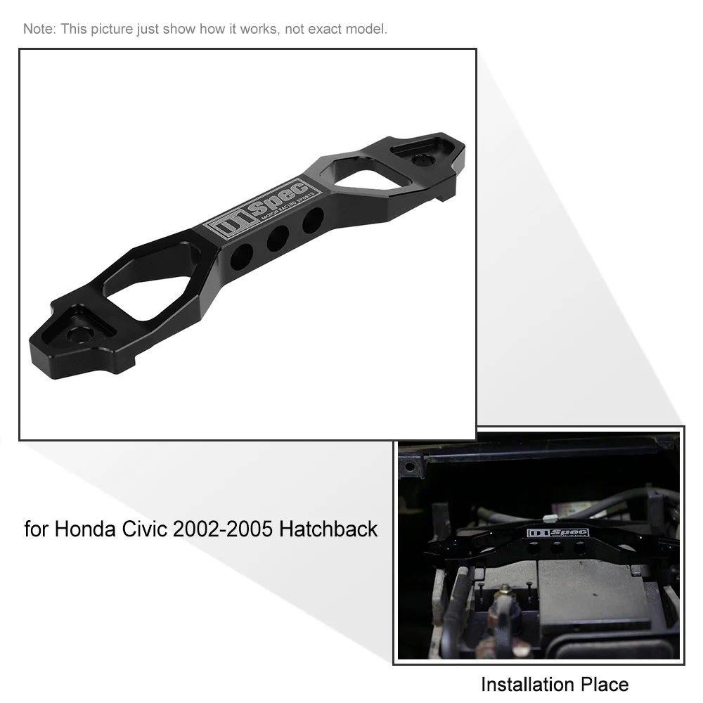 Алюминиевый сплав, держатель для аккумулятора, автомобильный аккумулятор, фиксатор, аксессуары для модификации Honda Civic 2002-2005