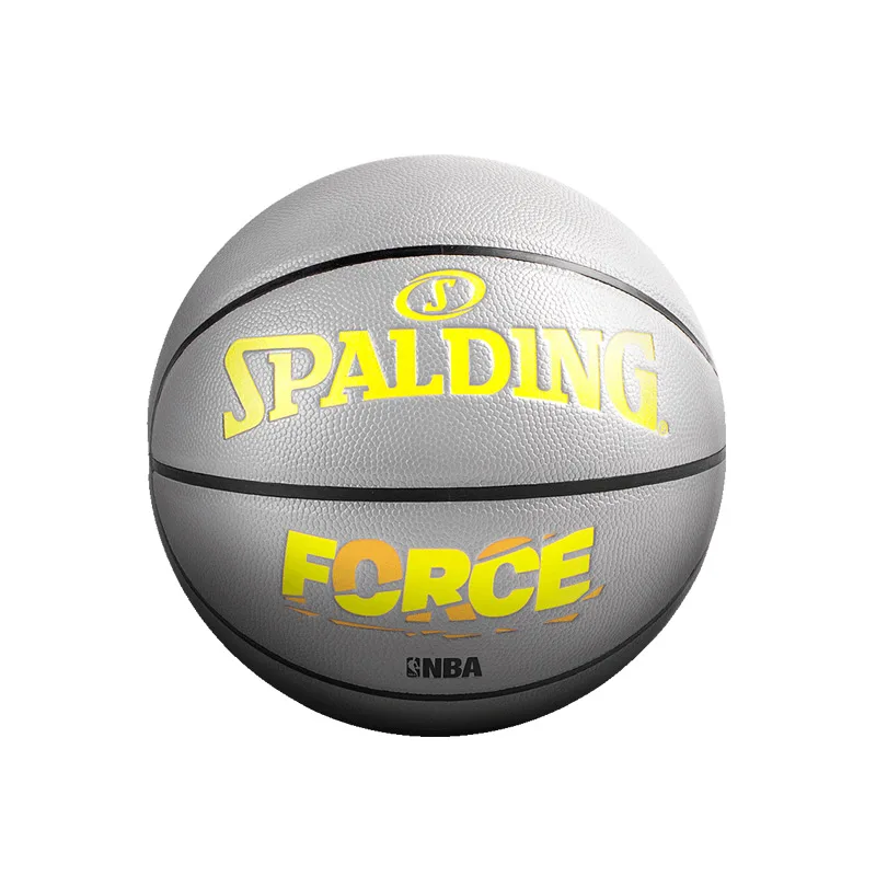 Spalding Баскетбол 7th студентов Крытый Открытый Nba износостойкое соревнование баскетбольное оборудование силы серый 74-626y - Цвет: 74-626y