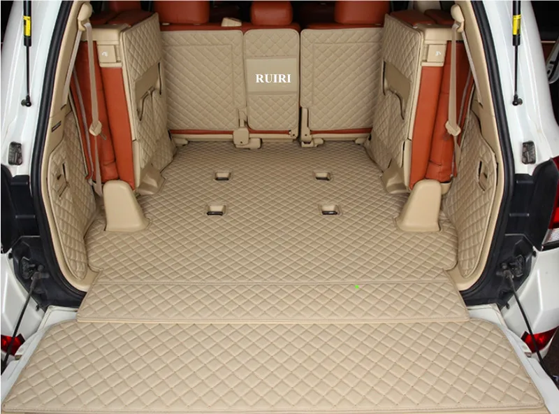 Полный Комплект ковриков для багажника автомобиля + задней двери Lexus LX 570 7 мест 2020