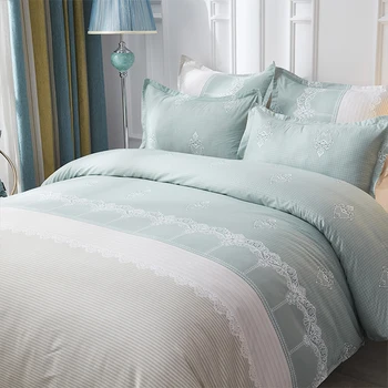 

Queen/King Size Design Bedding Set Luxury Duvet Cover Fitted Set Cover Without Patterned Quilt Pillowcase Bed Sheet Piece Set 3