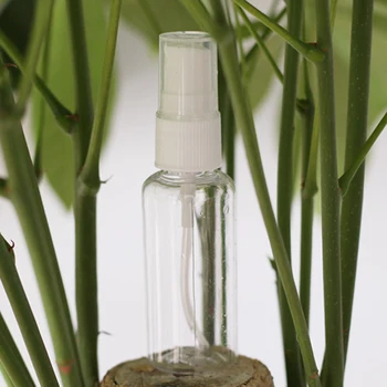

NE 10pcs 20/30/50/100ml Fine Mist Clear Spray Bottles Refillable Empty Plastic Travel Bottle for Essential Oils Perfumes