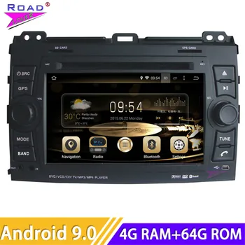

Roadlover Android 9.0 Car DVD Player For Toyota Prado 2002 2003 2004 2005 2006 2007 2008 2009 Stereo GPS Navigation Automagnitol
