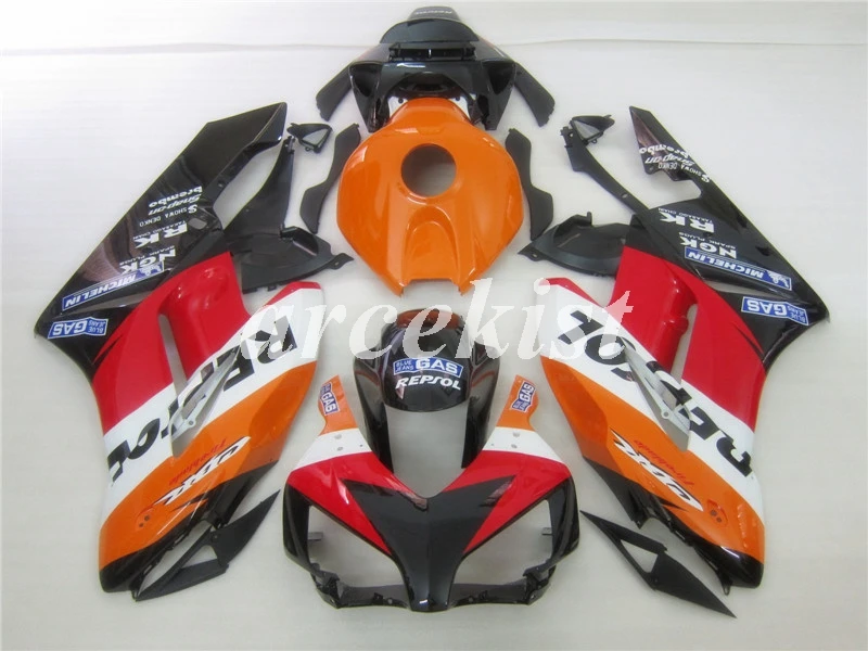 4 подарки ABS мотоцикл обтекатели комплект Подходит для Honda CBR1000RR 04 05 Обтекатель Набор CBR 1000 RR 2004 2005 на заказ repsol ГАЗ