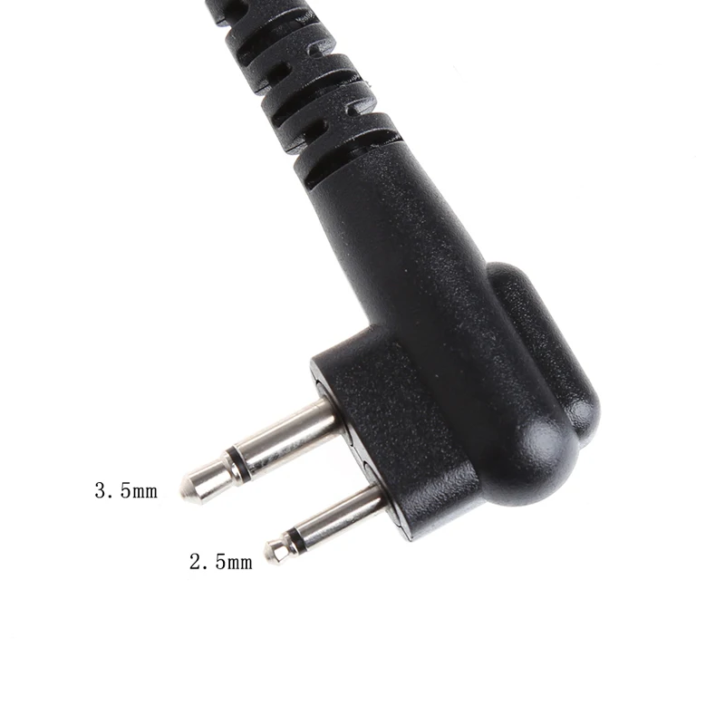 

2-Way Acoustic Tube Earpiece Headset PTT Mic For Motorola Radio Walkie Talkie