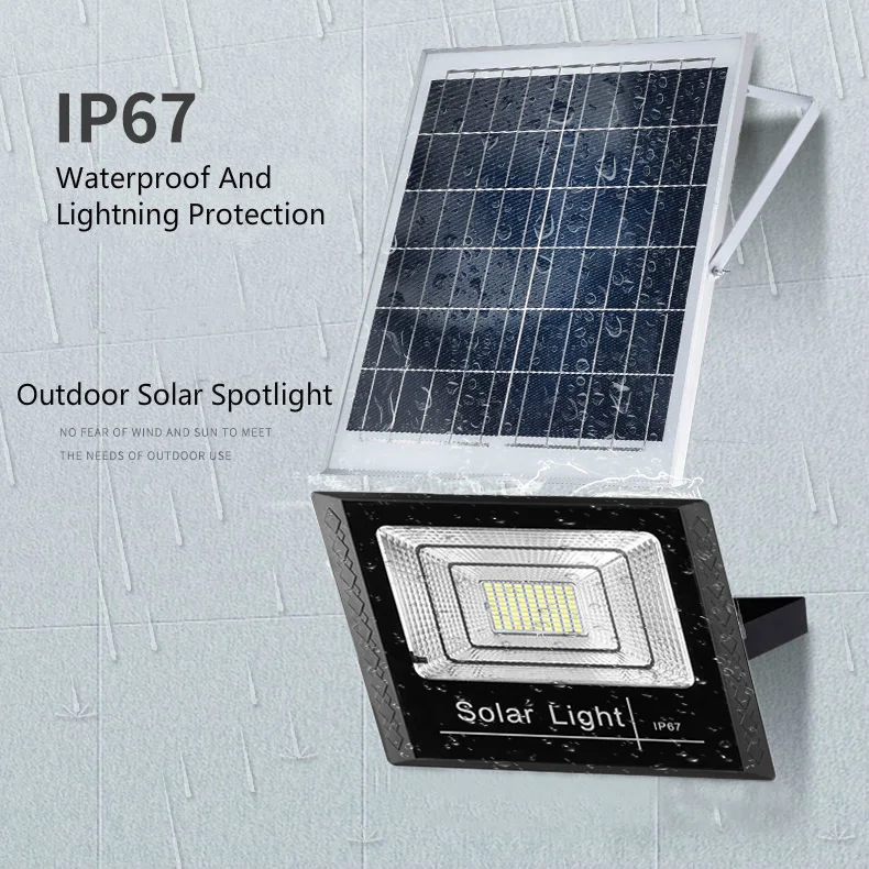 Solar do Jardim ao ar Livre à Prova Parque ao ar Luz de Inundação Luz Dwaterproof Água Led Holofote Lâmpada Solar Ip67 Livre Jardim 25 w - 45 65 Mod. 129890 4 Lâmpadas solares