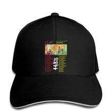 STING& SHAGGY 44876 тур с датами в спине Черная Мужская бейсболка. webp snapback шляпа пиковая