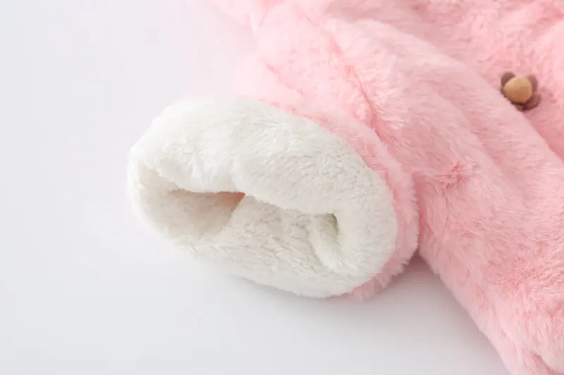 CYSINCOS/осенне-зимние пальто для малышей Верхняя одежда для девочек флисовые джемперы с капюшоном милое детское пончо с кроличьими ушками
