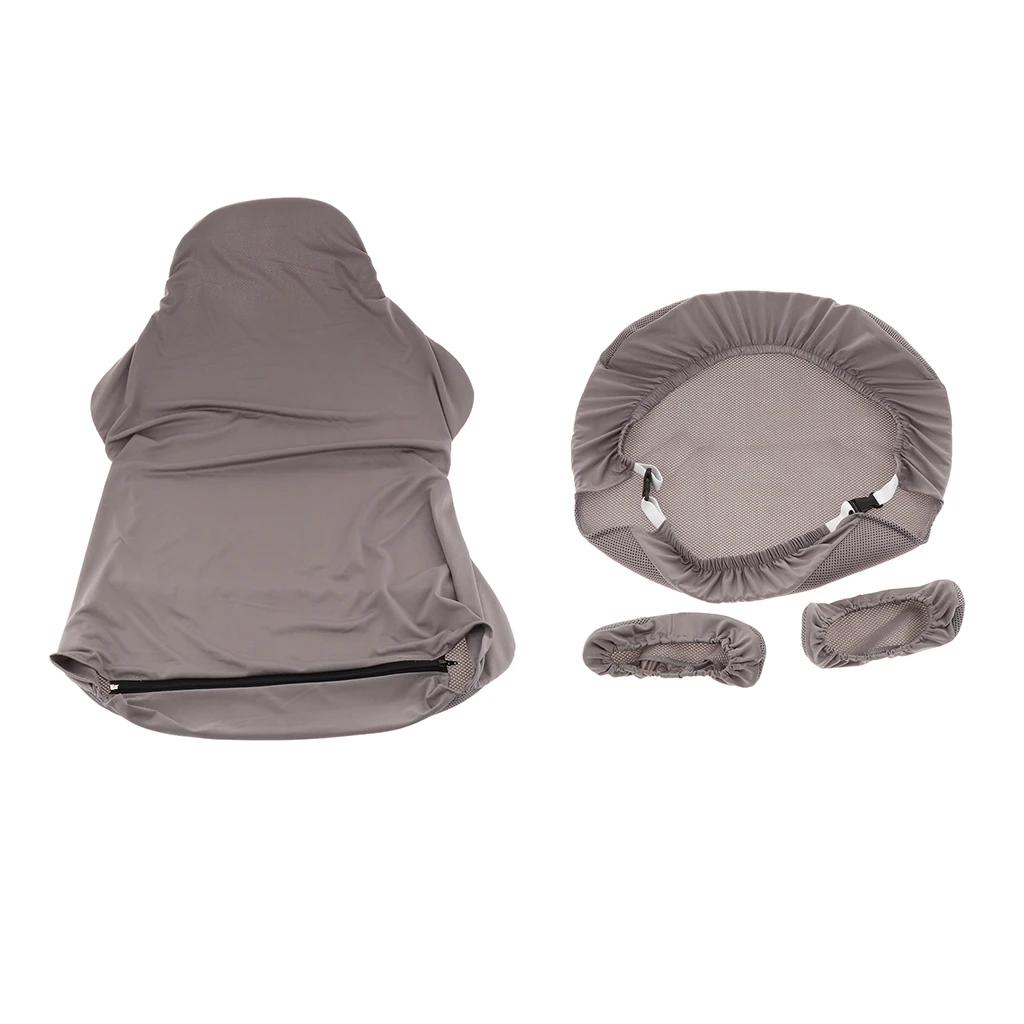 1 Set Computer Stretch Swivel Gaming Racing Chair Slipcover Conference Executive Armchair Cover