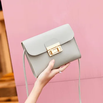 

Wholesale Small Square Shoulder Bag Clear Transparent PU Composite Messenger Bags Female Handbagsluxury Brand Pillow Bag Women