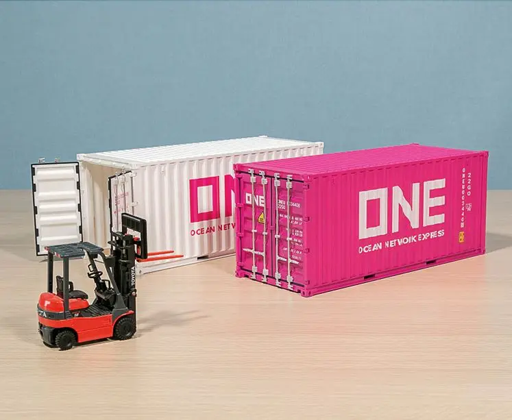 Коллекционная игрушка модель подарок 1:20 Масштаб один океан сети Экспресс 20 GP грузовик, корабль контейнер модель для бизнес подарок, дисплей