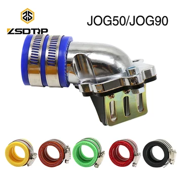 

ZSDTRP Intake Carburetor Interface 50cc/90cc 2 Stroke Scooters For Yamaha JOG50 JOG90