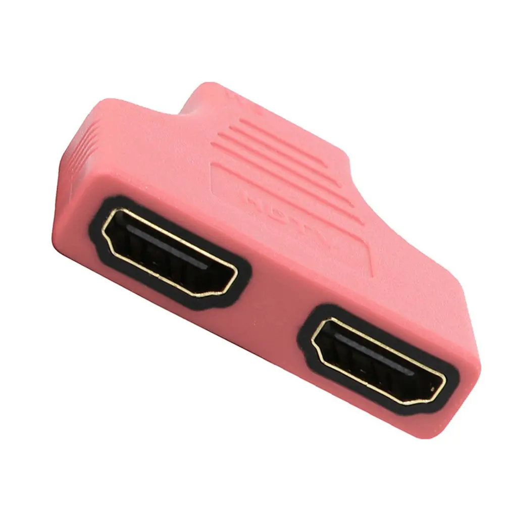 1080P HDMI порты мужчин и 2 женщин 1 в 2 из сплиттер адаптер конвертер для ТВ дропшиппинг