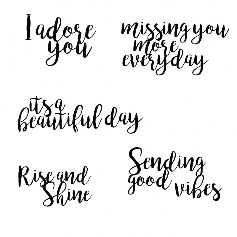 

Naifumodo Word Dies Letter Metal Cutting Dies New 2019 for Card Making Scrapbooking Cuts Decor Stencil Craft Dies