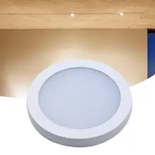 12W LED Mount Ceiling Light Ultra-thin Round Surface Ceiling Lamp Downlight for Bathroom Wine Cabinet